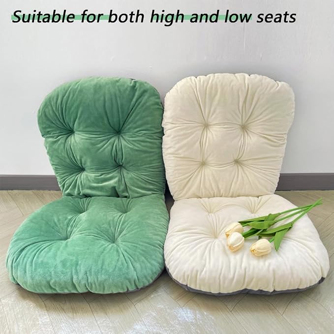 Plush High Back Rocking Chair Cushion Office Chair Cushion Seat Cushion - Image 6