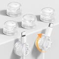 Lamicall 6Pack Clear Rotatable Cord Organizer by Lamicall