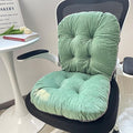 Green Seat Cushion with Removable Cover by Unknown