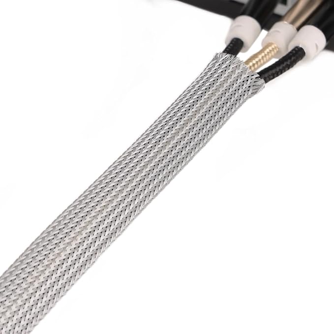 25ft PET Expandable Braided Cable Sleeve 13/16inch Pet Braided Cable Sleeve - Image 8