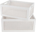 Desktop Storage Basket, Sundry Office Drawer Storage Box, Wood Frame Storage by HODAKJUE