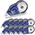 Correction Tape, 10 Pack 33Ft White Correction Tape Roll Easy-to-Use Applicator by Gocomcom