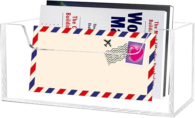Acrylic Mail Holder Organizer Box - Image 5