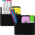 Mabrasse 2p Magnetic Dry Erase Marker Holder, Pen and Eraser Holder by Marbrasse