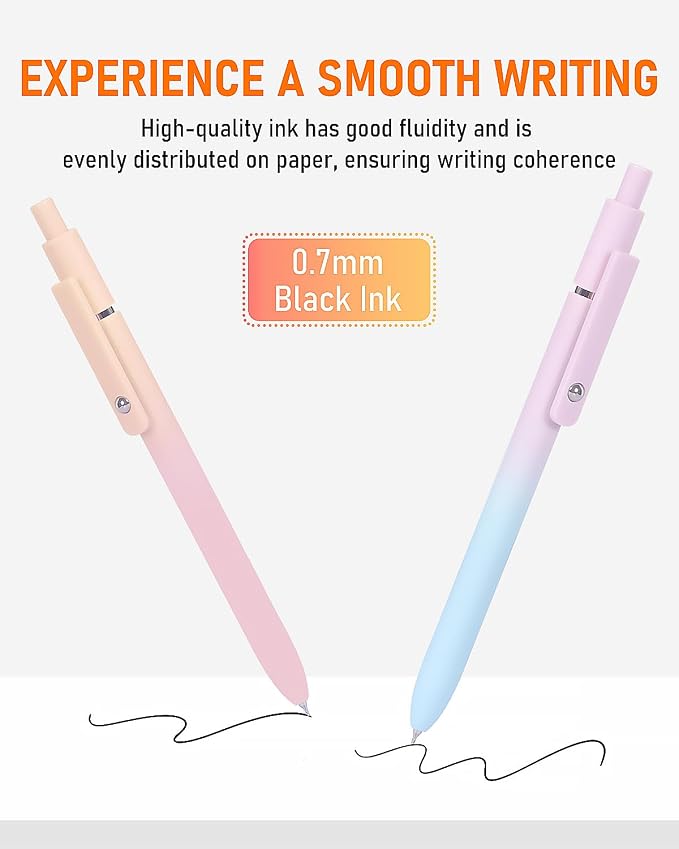 FIOVER Gel Pens, Aesthetic Ballpoint - Image 3