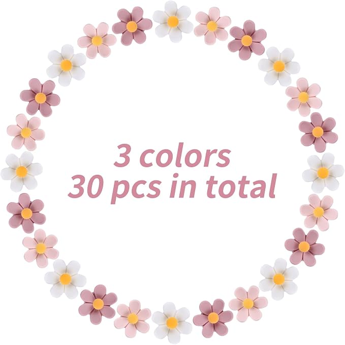 Flower Push Pins, Feature Map, Bulletin Board, Office or Home - Image 6