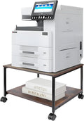 EMERIT Printer Stand, 19.5''x19.5''x12.8'' 2 Tier Large Printer Laser Table by eMeritDirect