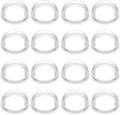 16 Pcs Crystal Dome Magnifying Paperweight, Paper Weights Clear Distortion-Free by Unknown