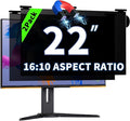 2 Pack Magnetic Hanging Computer Privacy Screen 22 Inch by Halloive