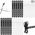 Donruby 24Pcs Silicone Cable Ties by Donruby