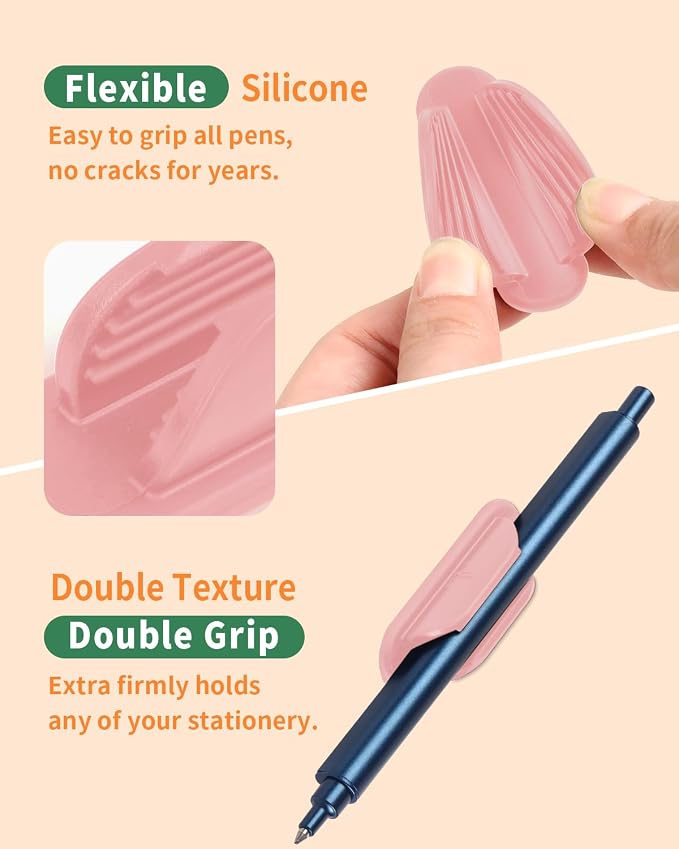Tiizze Adhesive Pencil Holders for Desk Set of 10 - Image 2