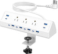 Jgstkcity 130W Desk Clamp Power Strip, 12 USB Ports, Surge Protector, ETL by Jgstkcity