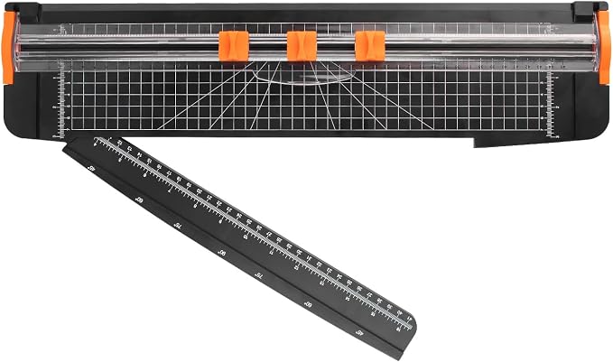 ZEQUAN 18-Inch Paper Trimmer, Slider Cutter, 3 Blades, Cardstock Crafts | Easy by ZEQUANEST2004