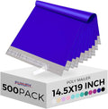 Fuxury 500 Pcs Poly Mailers 14.5x19 Inch, Bulk Shipping Bags by Fuxury