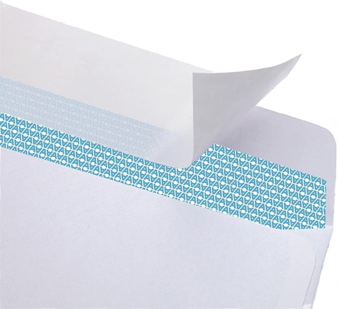 Aimoh 100 Custom Printed #10 Security Self Seal Envelopes -Personalized - Image 5