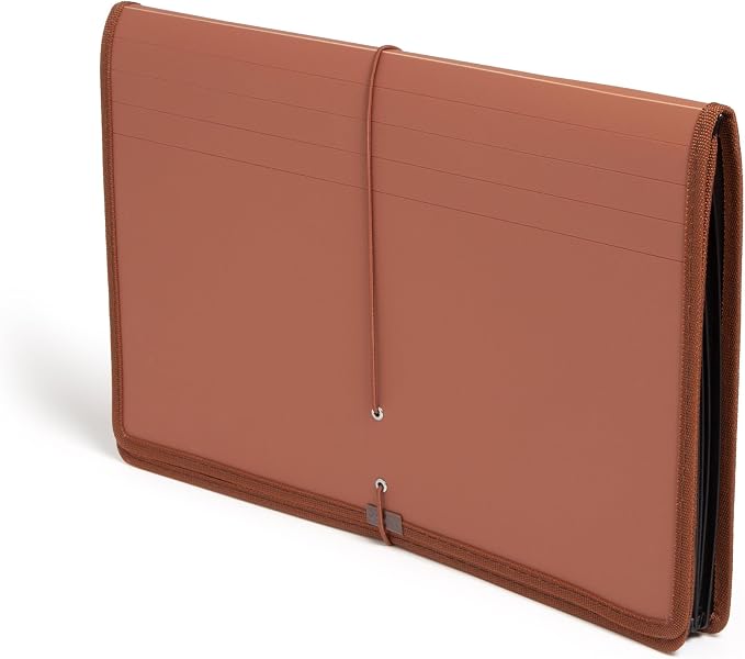 Smead Tuff Premium Poly Wallet, Accordion File Organizer by SMEAD