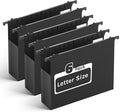 Extra Capacity Hanging File Folders Letter Size, Heavy Duty 2" Expandable Hang by Ansook