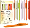 Vitoler Black Ink Gel Pens, For Teachers, For Nurses, Quick dry, Liquid Ink by VITOLER