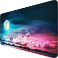 Large Mouse Pad, Gaming Mousepad, 31.5x15.7x0.12 in Extended Mouse Mat Non-Slip by Hsmienk