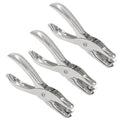 3Pcs 1/4”/ 6mm Small Mini Metal Hole Punchers Tiny Circle Shaped Hole Handheld by Rierdge