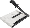 ZEQUAN 13" A4 Heavy Duty Guillotine Cutter, Metal Base, 10-Sheet Office by ZEQUANEST2004