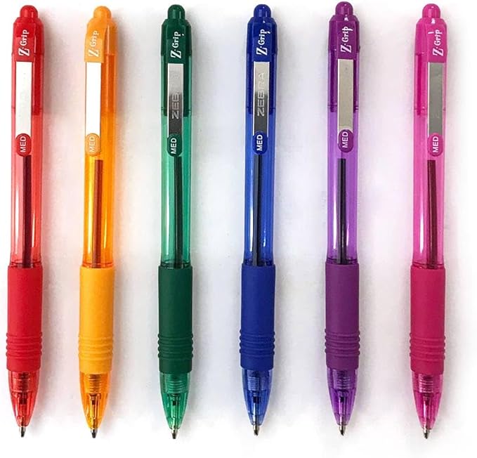 Zebra Pen Z-Grip Writing Set, Retractable Medium Point Ballpoint Pen and - Image 3