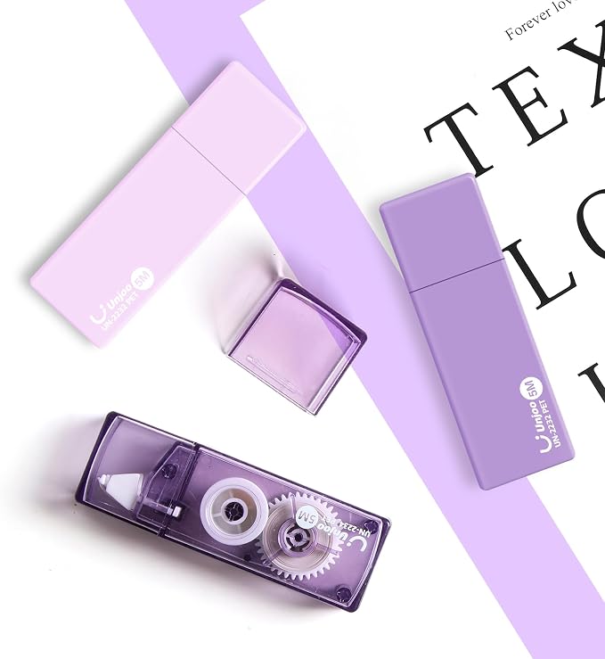 Unjoo Mini White Correction Tape Set | Aesthetic Cute Correction Tape, - Image 6