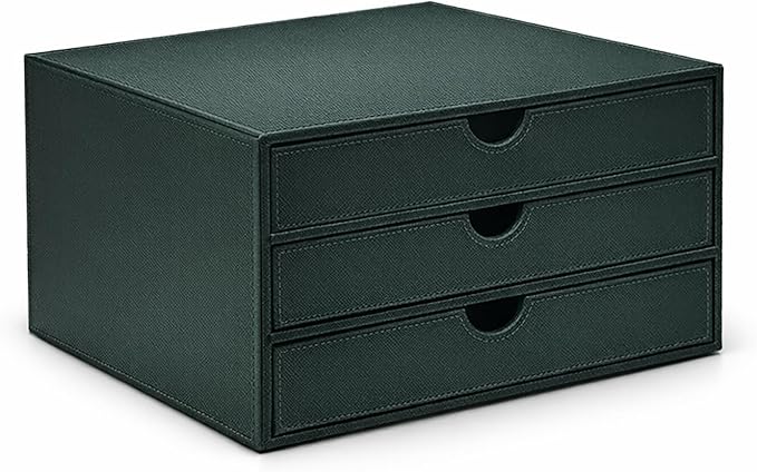 UnionBasic Document Organizer, 3-Drawer File Cabinet Document Storage Box by UnionBasic