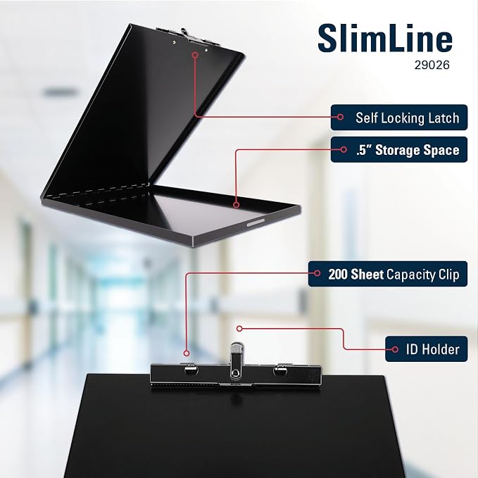 Saunders Slim Metal Clipboard - Image 4