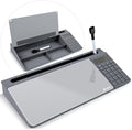 Varhomax Glass Desk Whiteboard Gray by Varhomax