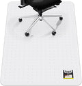 Kuyal Office Chair Mat for Carpet, 32‘’x48‘’ Clear Heavy Duty Computer Chair Mat by Kuyal