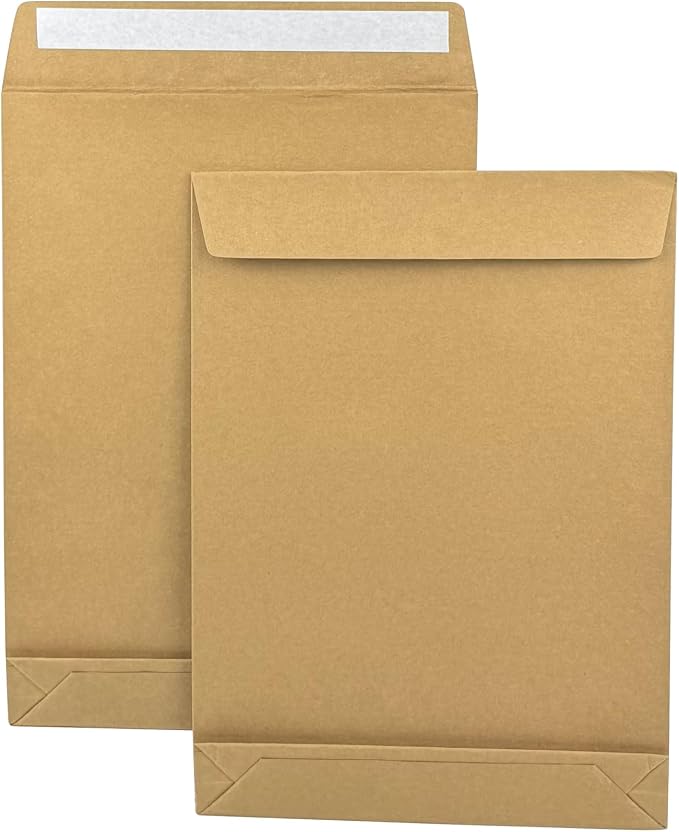 Large Expandable Envelopes, 25 Pack 9.3x 13" Big Mailing Envelopes | Self Seal - Image 8