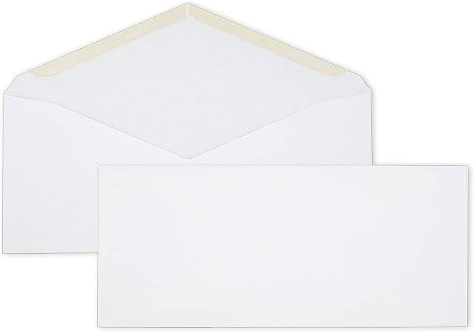 Mead #10 Envelopes, Letter Size, 4-1/8" x 9-1/2", Gummed Closure - Image 4