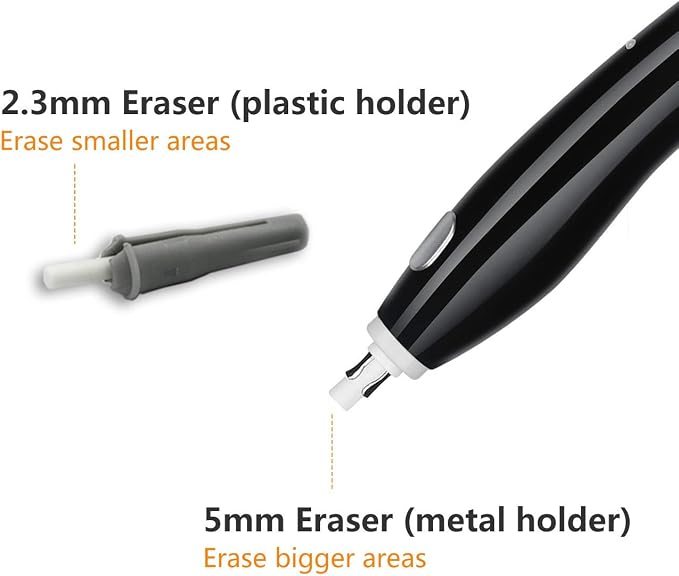 AFMAT Electric Eraser for Artists, Rechargeable Electric Eraser Kit, 140 - Image 3