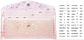 NatSumeBasics 6-Tab Pink Cash Envelope Stuffing Wallet by NatSumeBasics