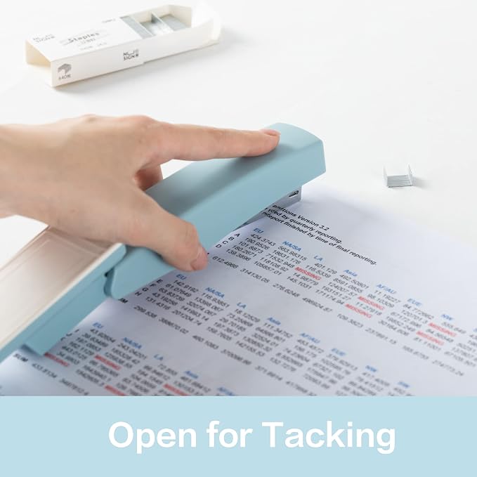 Deli Stapler, Desktop Staplers, 25 Sheet Capacity, Includes 1000 Staples and - Image 5