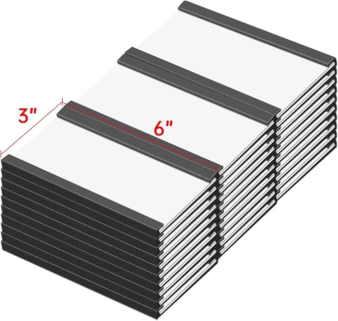 Magentic Label Holders 3x6 Inch, Magnetic Labels - Image 8