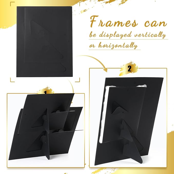 Tatuo 15 Pcs 8.5 x 11 Paper Picture Certificate Frames Horizontal Paper Award - Image 4