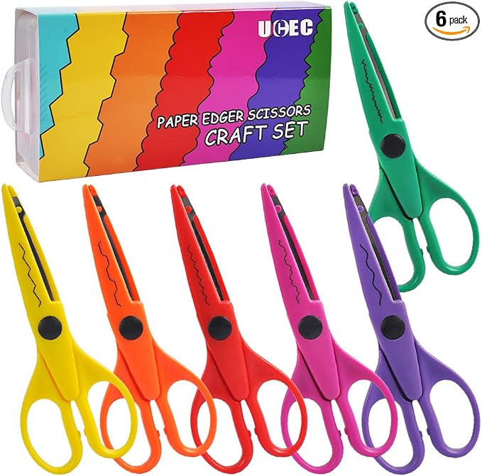 UCEC Decorative Edge Craft Scissors by UCEC