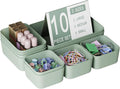 Drawer Organizers Bins 10 PCS for Bathroom Makeup Desk Office | by Homhut