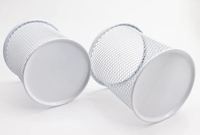 Pen Holder Mesh Pencil Holder Metal Pen Holder Cup Pencil Cup Holder - Image 3