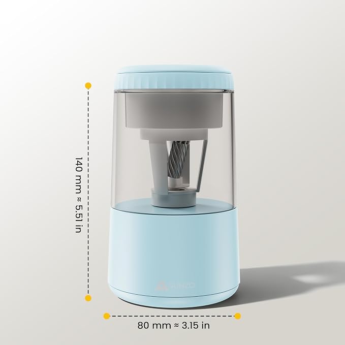 SUNZO Electric Pencil Sharpener, Fully Automatic Sharpener - Image 7