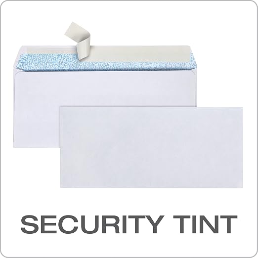 Columbian #9 Security Envelopes, 500 Pack, No Window Self Seal Envelopes - Image 5