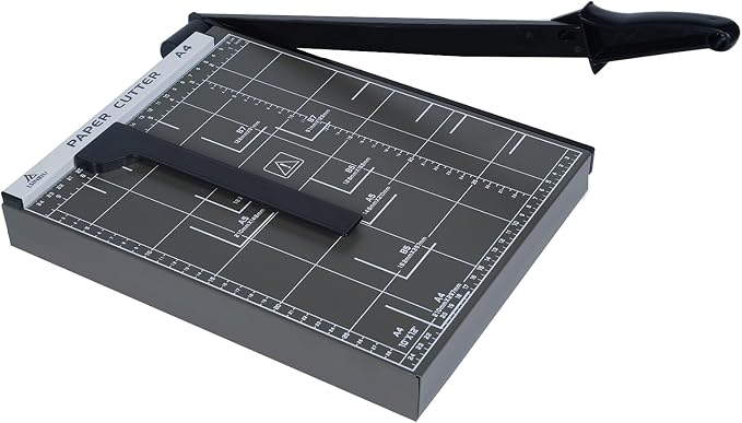 Guillotine Paper Cutter, 12 Sheets Capacity by Unknown