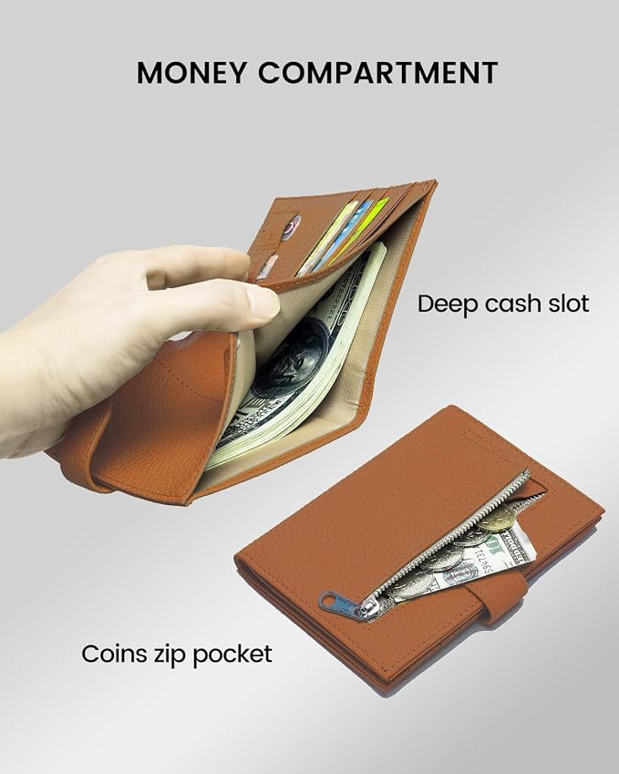 Karmiir RFID Passport Holder Travel Wallet Compact - Image 3