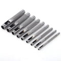 Leathe Punch Set Heavy Duty Round Hole Punch Set Leather Hole Tool, by Unknown