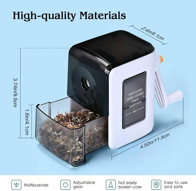 Manual Pencil Sharpener Hand Crank Pencil sharpeners - Image 5
