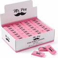 Mr. Pen- Pink Pencil Eraser, 100 Pack, Large Latex Free Block Erasers by MrPen
