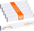 Lifewit 5 Pack 2.36" High Drawer Dividers 40-56cm/16-22 Adjustable Drawer by Lifewit