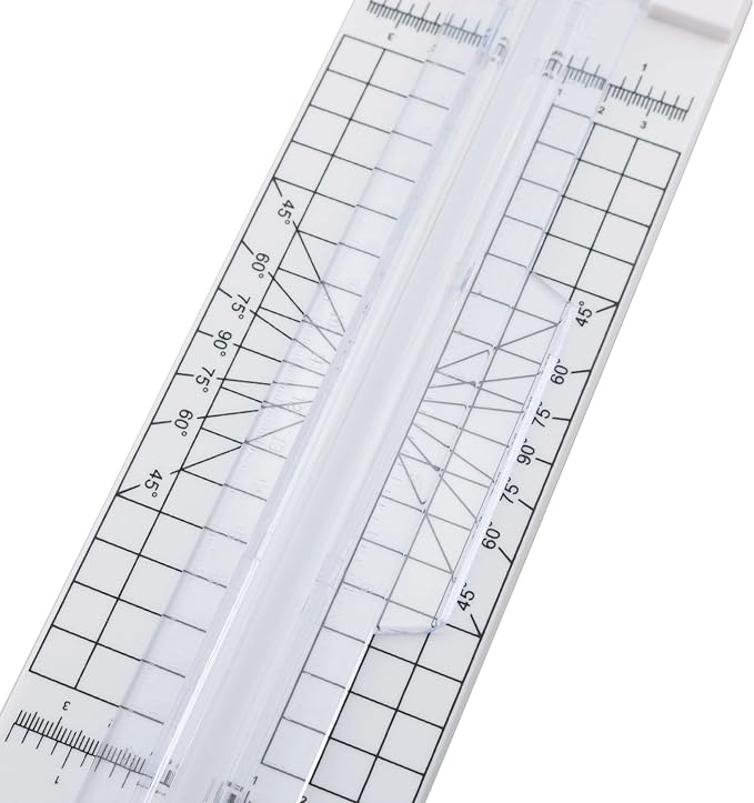 TAODAN Compact Scrapbook Paper Cutter 4 in 1 Craft Cutting Tool Multifunctional - Image 2